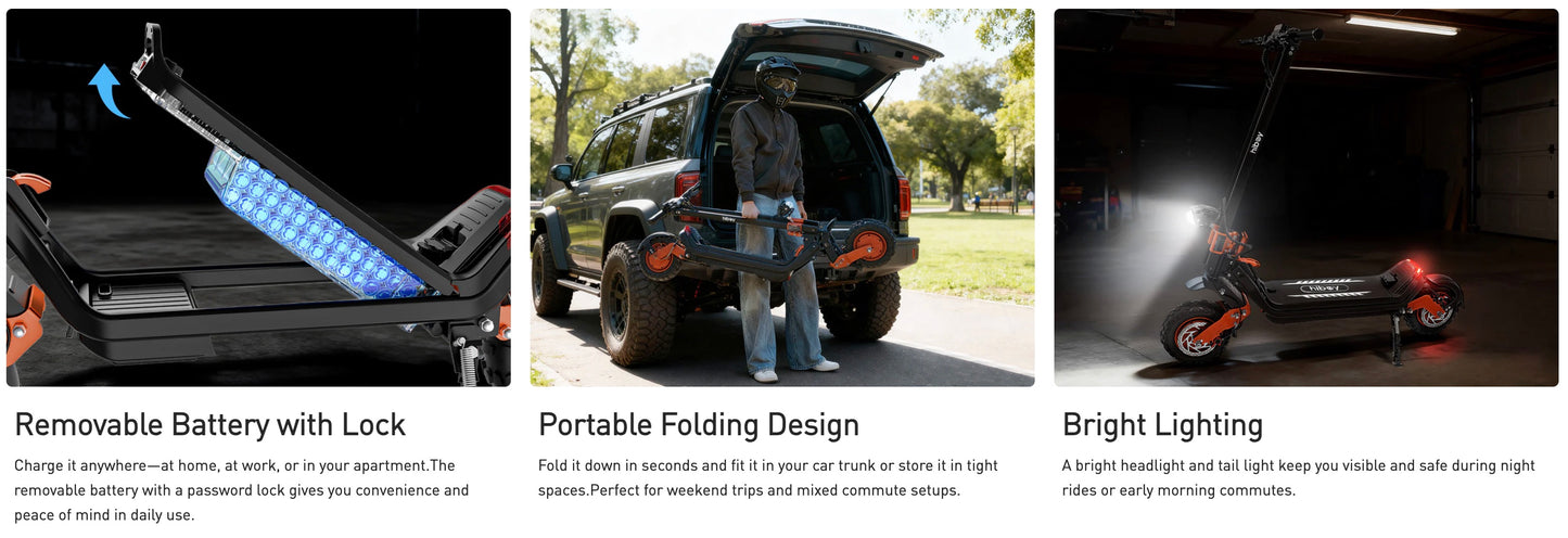 Hiboy DM1 Off-Road Electric Scooter