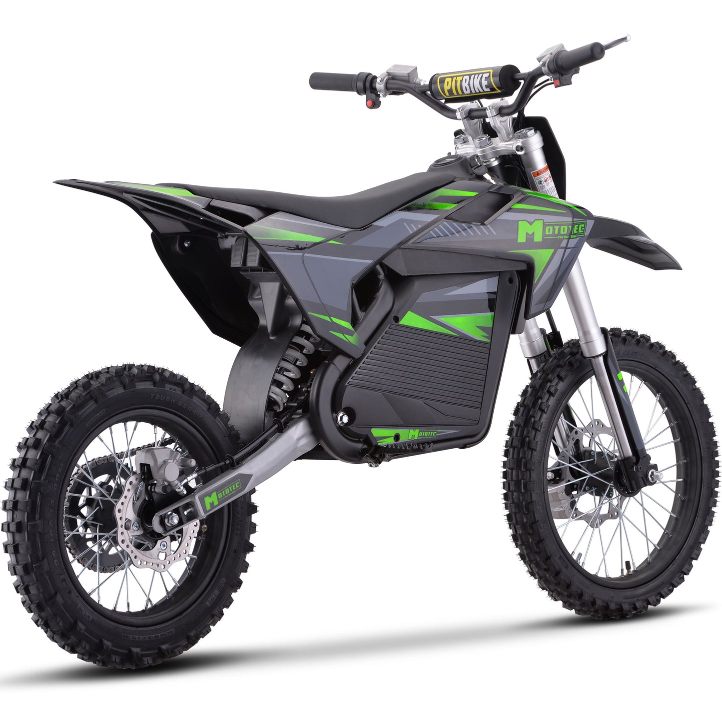 MotoTec 72v Pro Electric Dirt Bike 5000w Lithium Grey