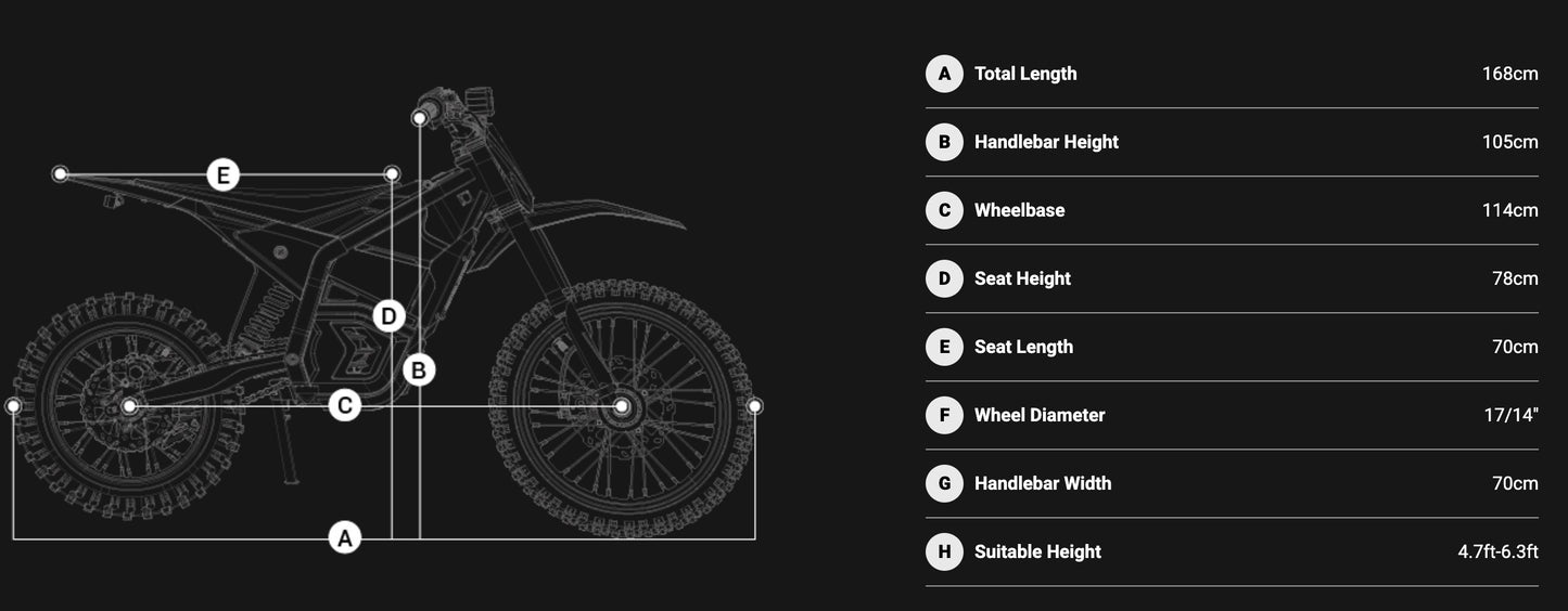 Yozma IN 10 PRO | High-Performance Off-Road Electric Dirt Bike